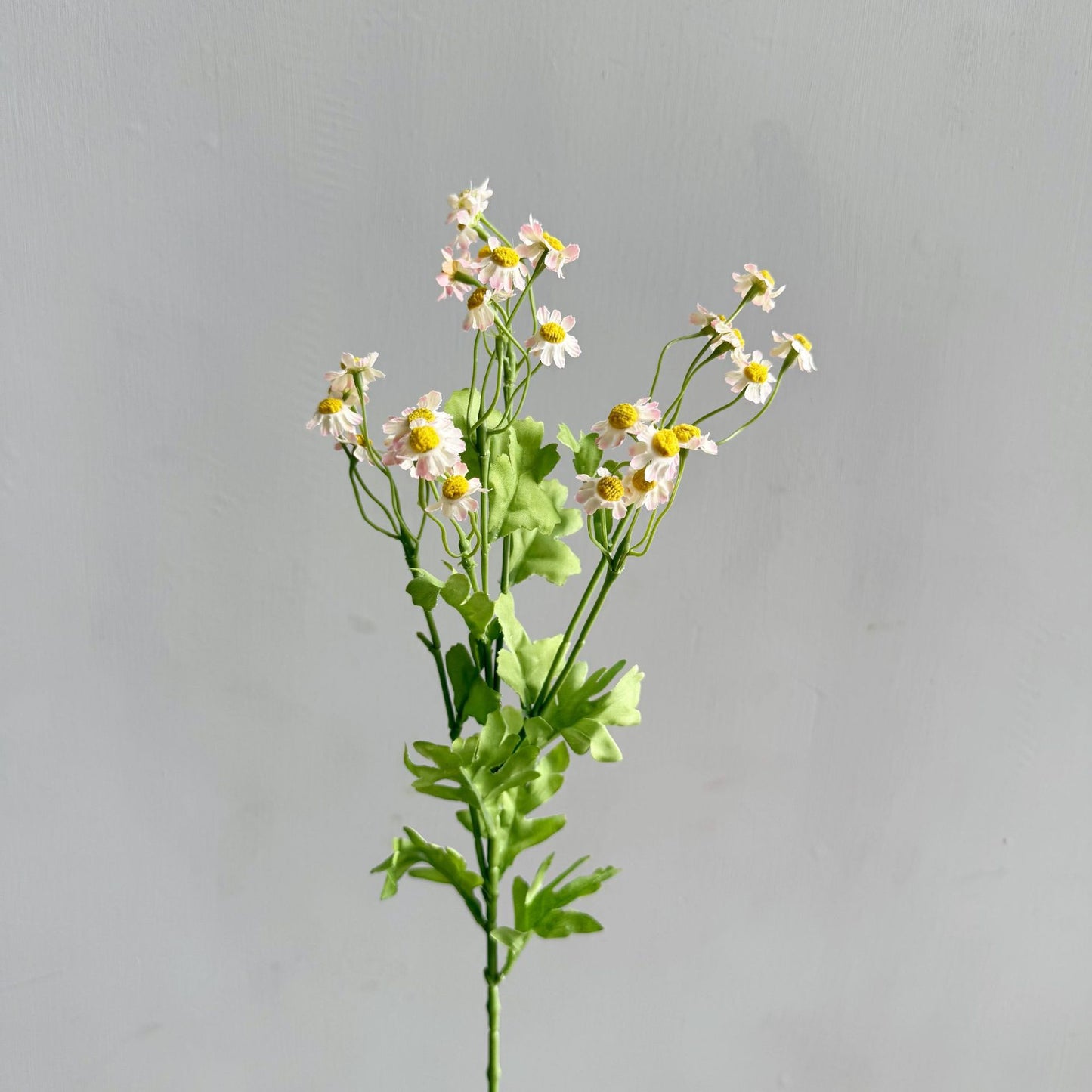 Konstgjord kamomill, 55 cm vita konstgjorda prästkragar – Faux-blommor för hem, kök och bröllopsdekoration