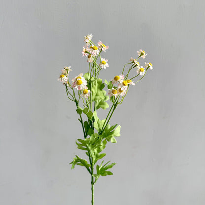 Konstgjord kamomill, 55 cm vita konstgjorda prästkragar – Faux-blommor för hem, kök och bröllopsdekoration