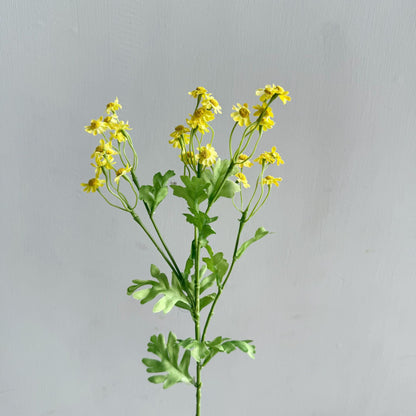 Konstgjord kamomill, 55 cm vita konstgjorda prästkragar – Faux-blommor för hem, kök och bröllopsdekoration