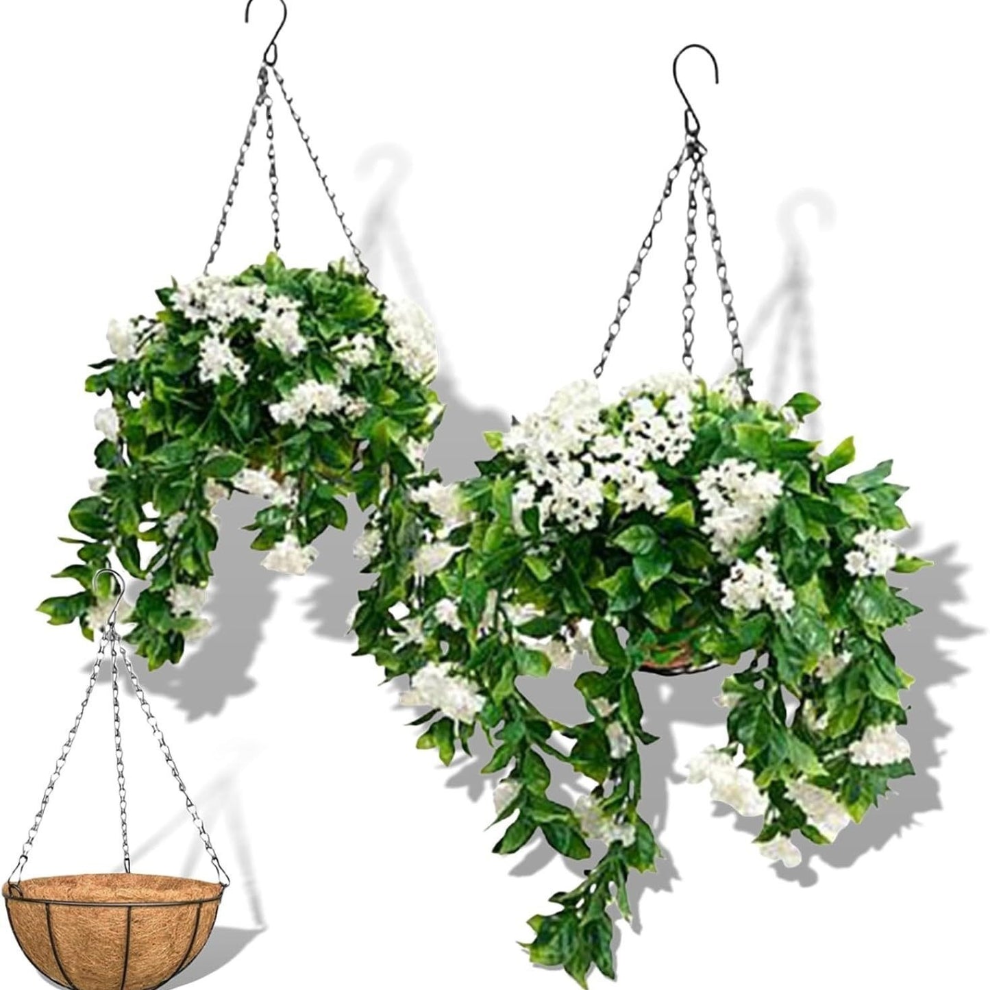 Konstgjorda hängamplar med lagerstiernia – Ultrarealistiska 🌸✨