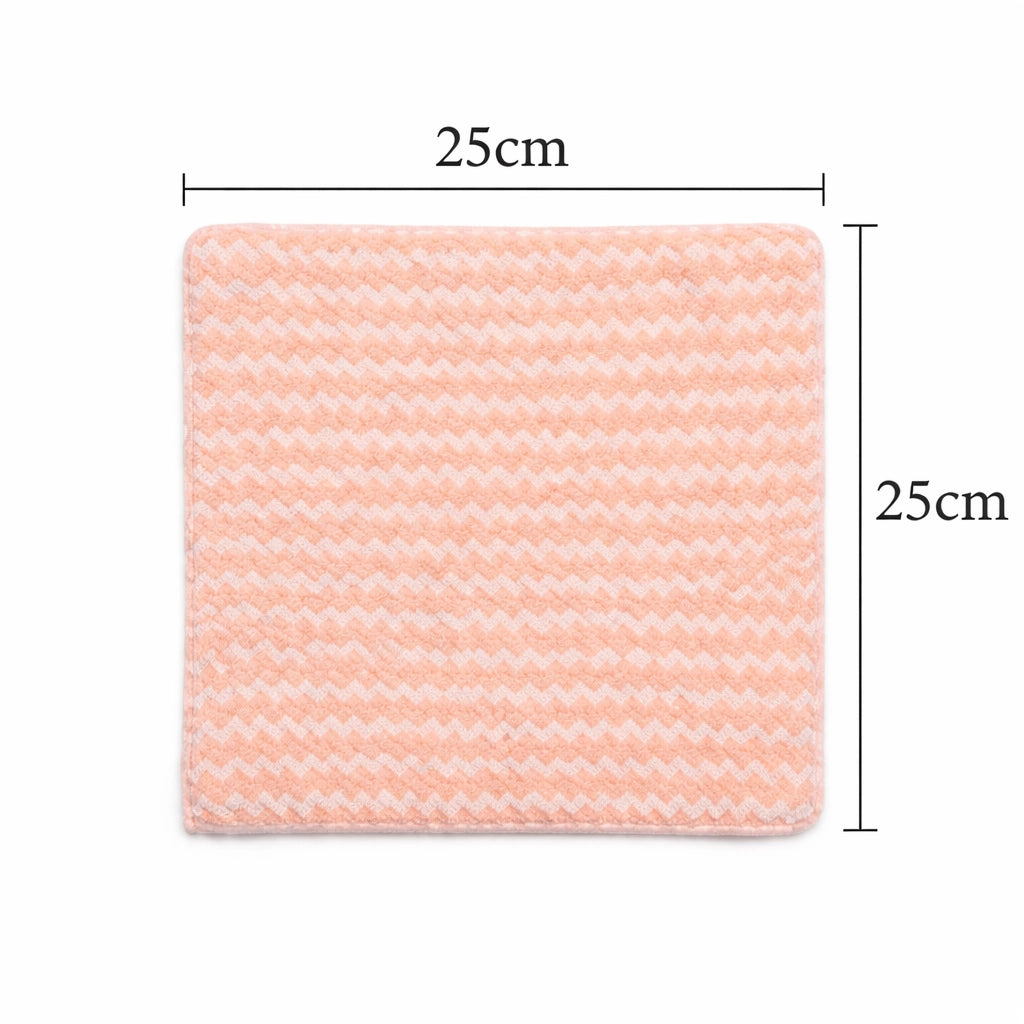 10-pack återanvändbara kökstrasor, 25 cm, blandade färger