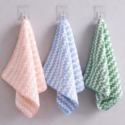 10-pack återanvändbara kökstrasor, 25 cm, blandade färger