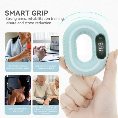 Smart håndtrener med app og spill – styrker underarmer, fingre og lindrer håndleddssmerter