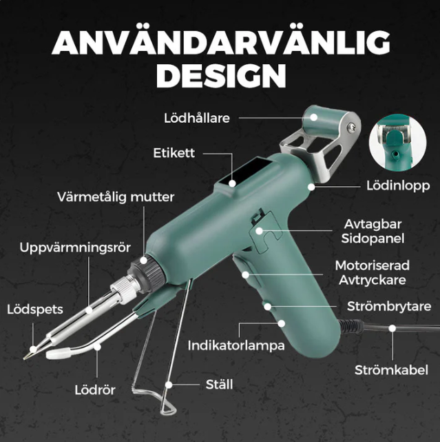 🔥Multifunktionell Mini Handhållen Elektrisk Lödkolv🔧🎯