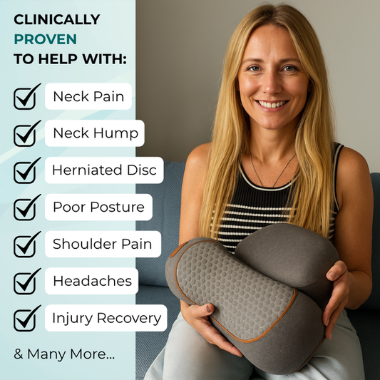 TheraNeck™ Triple Fusion Massager – 3-i-1-terapi til nakke og kropsholdning