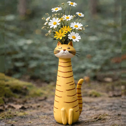 😻 Katter som kramar dina blommor – ger hemmet en personlig touch! 🌼