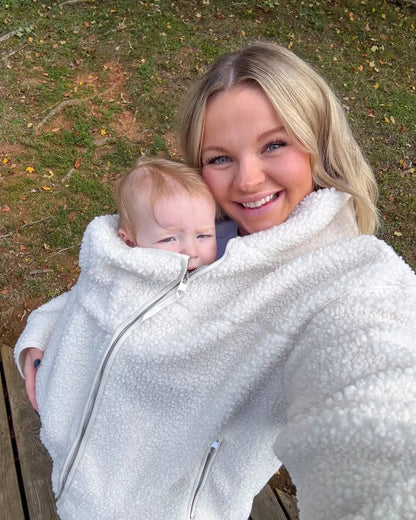 Fleecejakke til baby