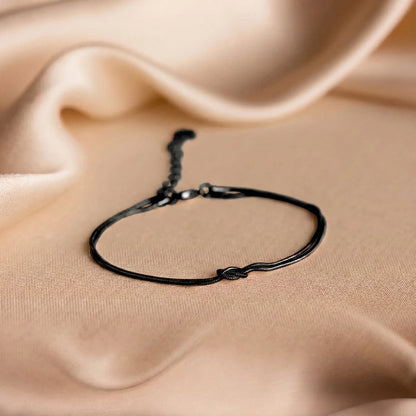 Forever Knot‑armband – en meningsfull gåva för par, bästa vänner och familj (2 för 1)