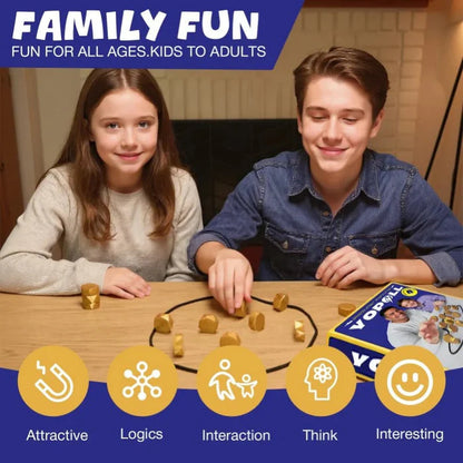 Magnetisk balanse- og strategispill for hele familien, 2–4 spillere