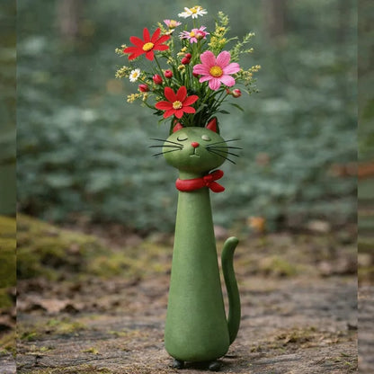 😻 Katter som kramar dina blommor – ger hemmet en personlig touch! 🌼