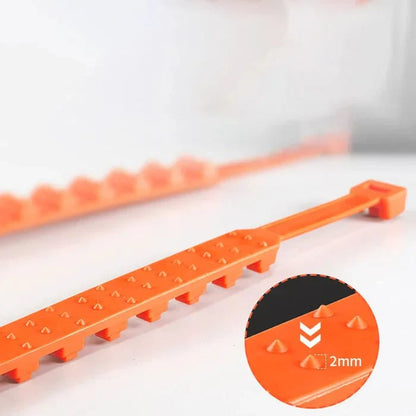 🔥2026 Vinter Het Sälj 🔥Universella Återanvändbara Anti-Skid PE Snökedjor