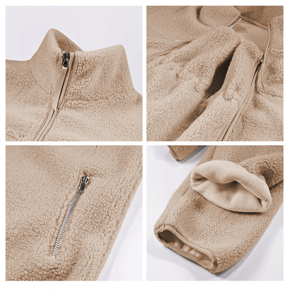 Fleecejakke til baby