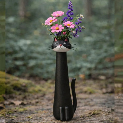 😻 Katter som kramar dina blommor – ger hemmet en personlig touch! 🌼