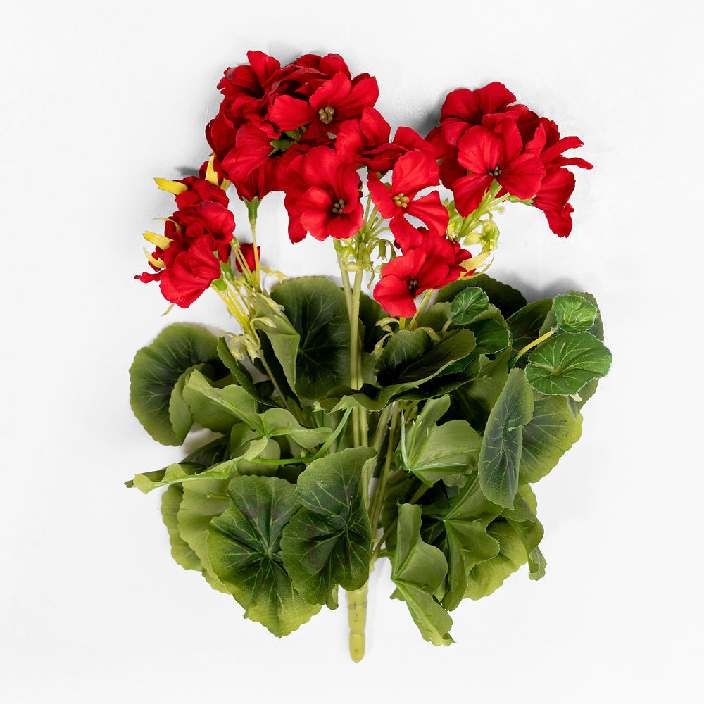 Konstgjord pelargonbuske