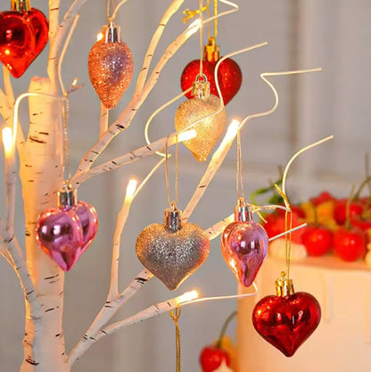 LED-bordlampe: Love Birch 