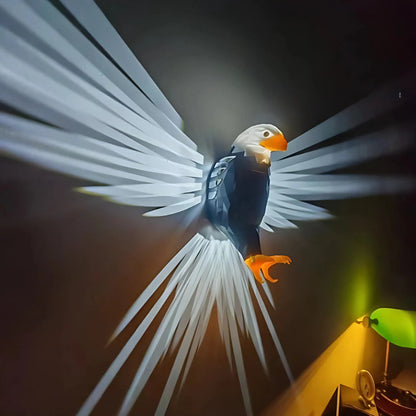 Dekorativ Örn Vägglampa – Stilren LED-belysning