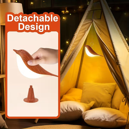 Fuglebordlampe med berøring 