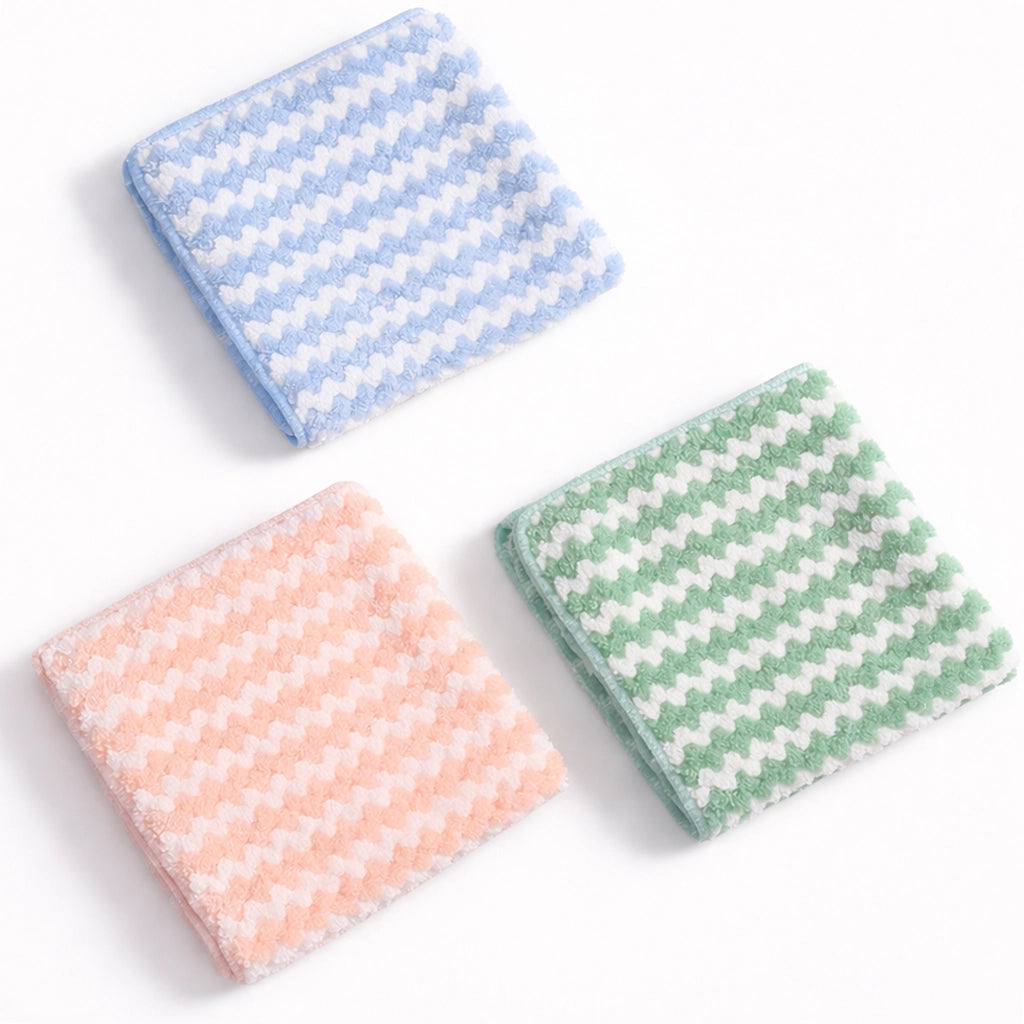 10-pack återanvändbara kökstrasor, 25 cm, blandade färger