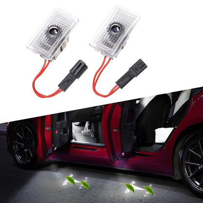 LED‑logolampor för Tesla – Puddle Lights för Model 3/Y/S/X