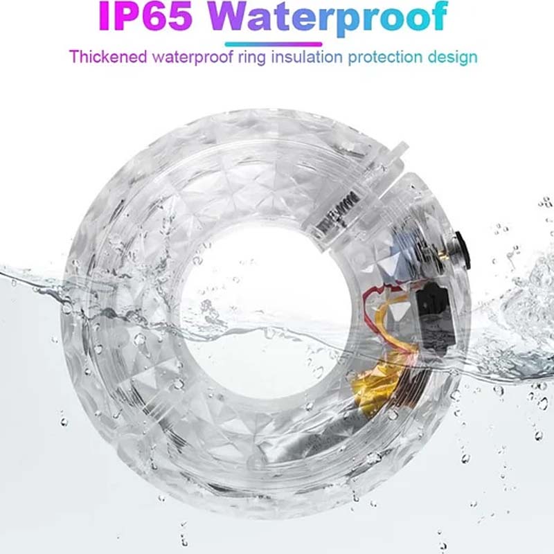 ✨ LED-sykkelhjullys for sykling om natten