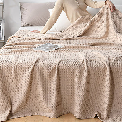 🌬️🛋️50% Rabatt🎉Våffelpläd | Andningsbar & Lättviktig