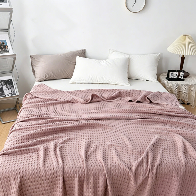 🌬️🛋️50% Rabatt🎉Våffelpläd | Andningsbar & Lättviktig