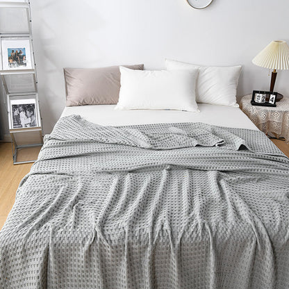 🌬️🛋️50% Rabatt🎉Våffelpläd | Andningsbar & Lättviktig