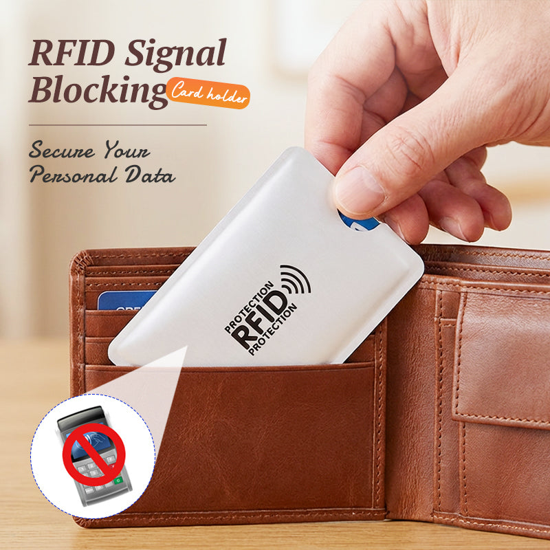RFID-beskyttende kortmappe – blokkerer skanning og beskytter dataene dine 💳❌