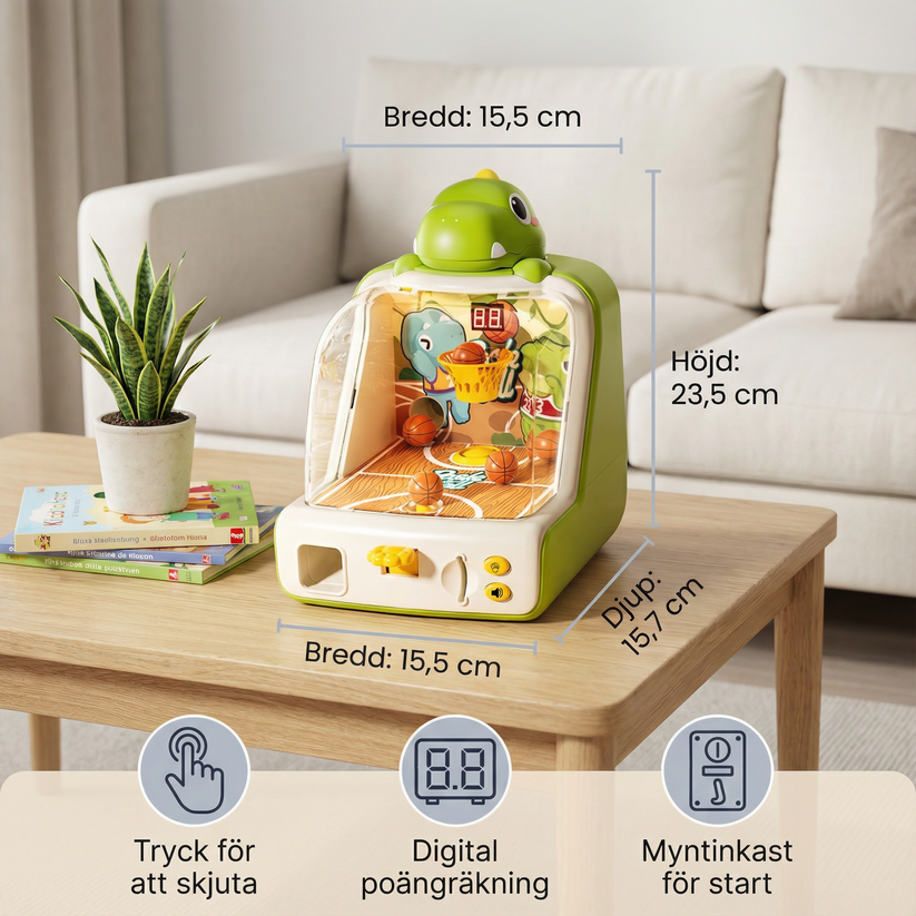 Mini-basketballmaskin