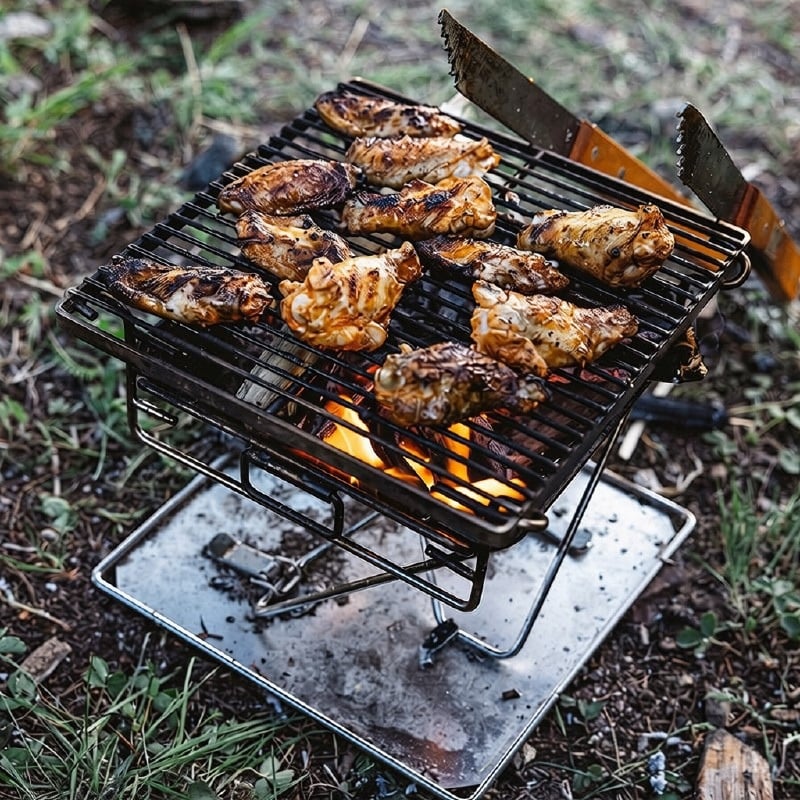 Flatpack grill, spis och eldgrop
